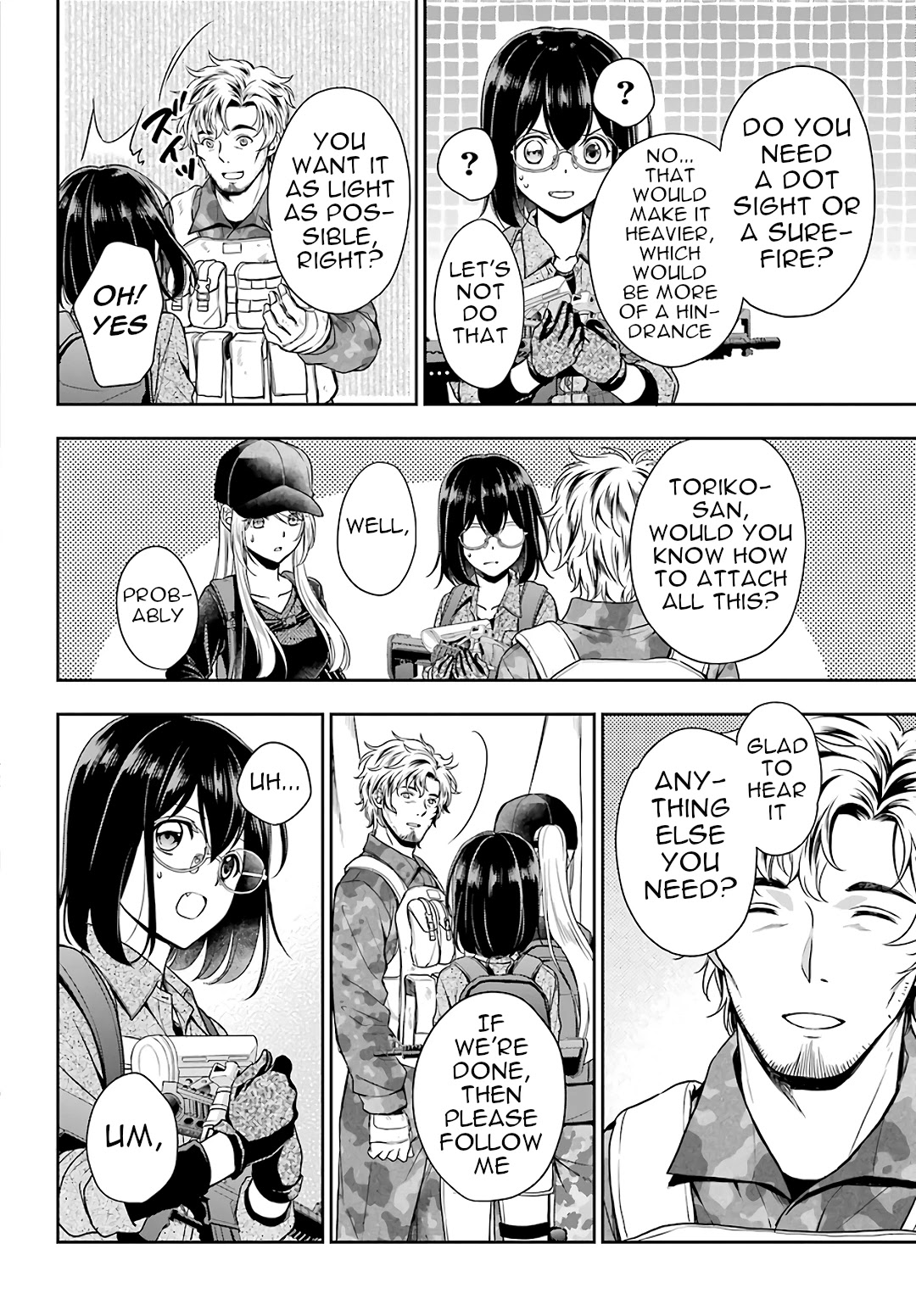 Urasekai Picnic Chapter 27 page 14 - Chapter 27: The Operation to Rescue the US Forces at Kisaragi Station IV