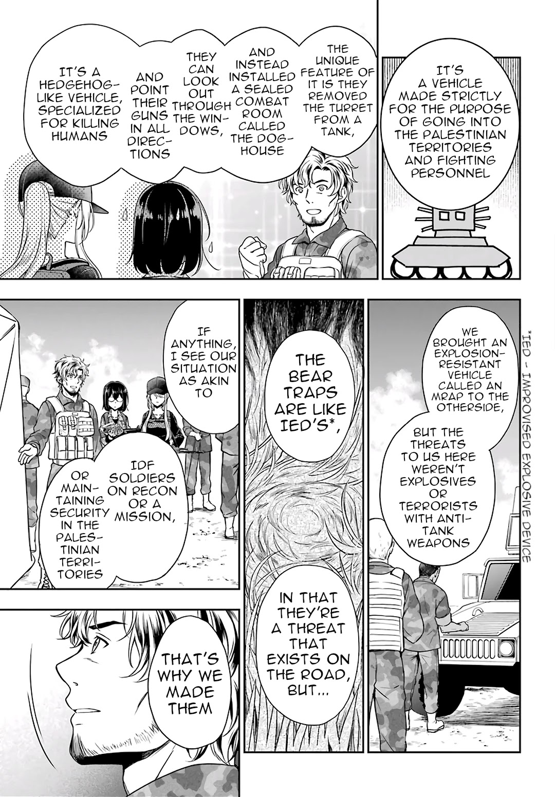 Urasekai Picnic Chapter 27 page 17 - Chapter 27: The Operation to Rescue the US Forces at Kisaragi Station IV
