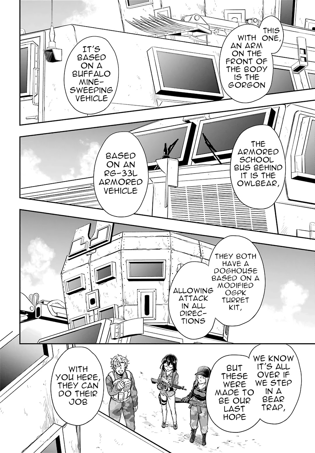 Urasekai Picnic Chapter 27 page 19 - Chapter 27: The Operation to Rescue the US Forces at Kisaragi Station IV
