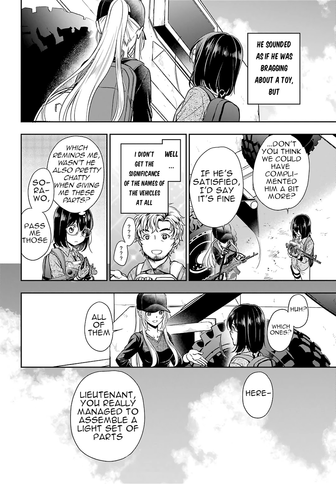 Urasekai Picnic Chapter 27 page 21 - Chapter 27: The Operation to Rescue the US Forces at Kisaragi Station IV