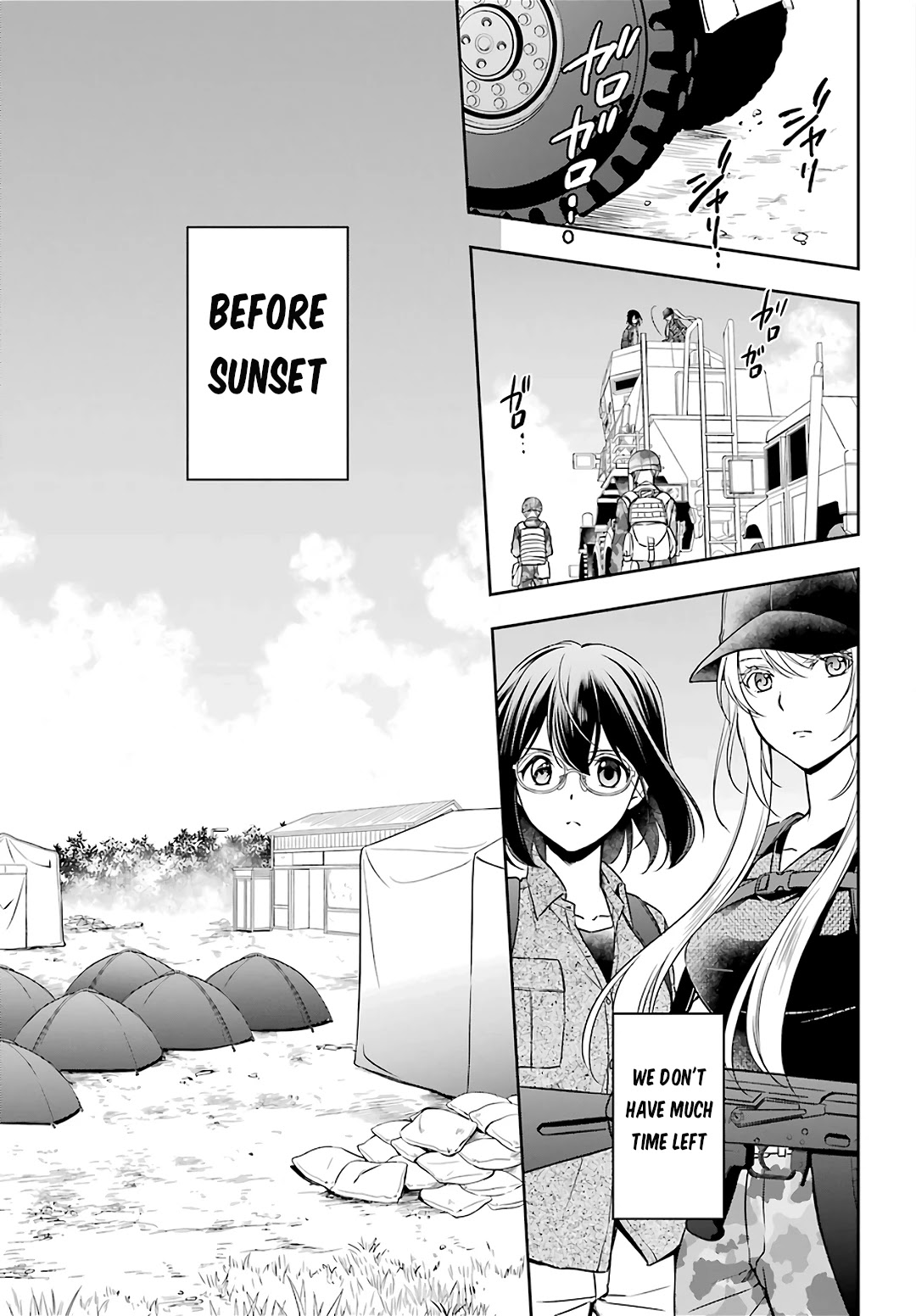 Urasekai Picnic Chapter 28 page 13 - Chapter 28: The Operation to Rescue the US Forces at Kisaragi Station V