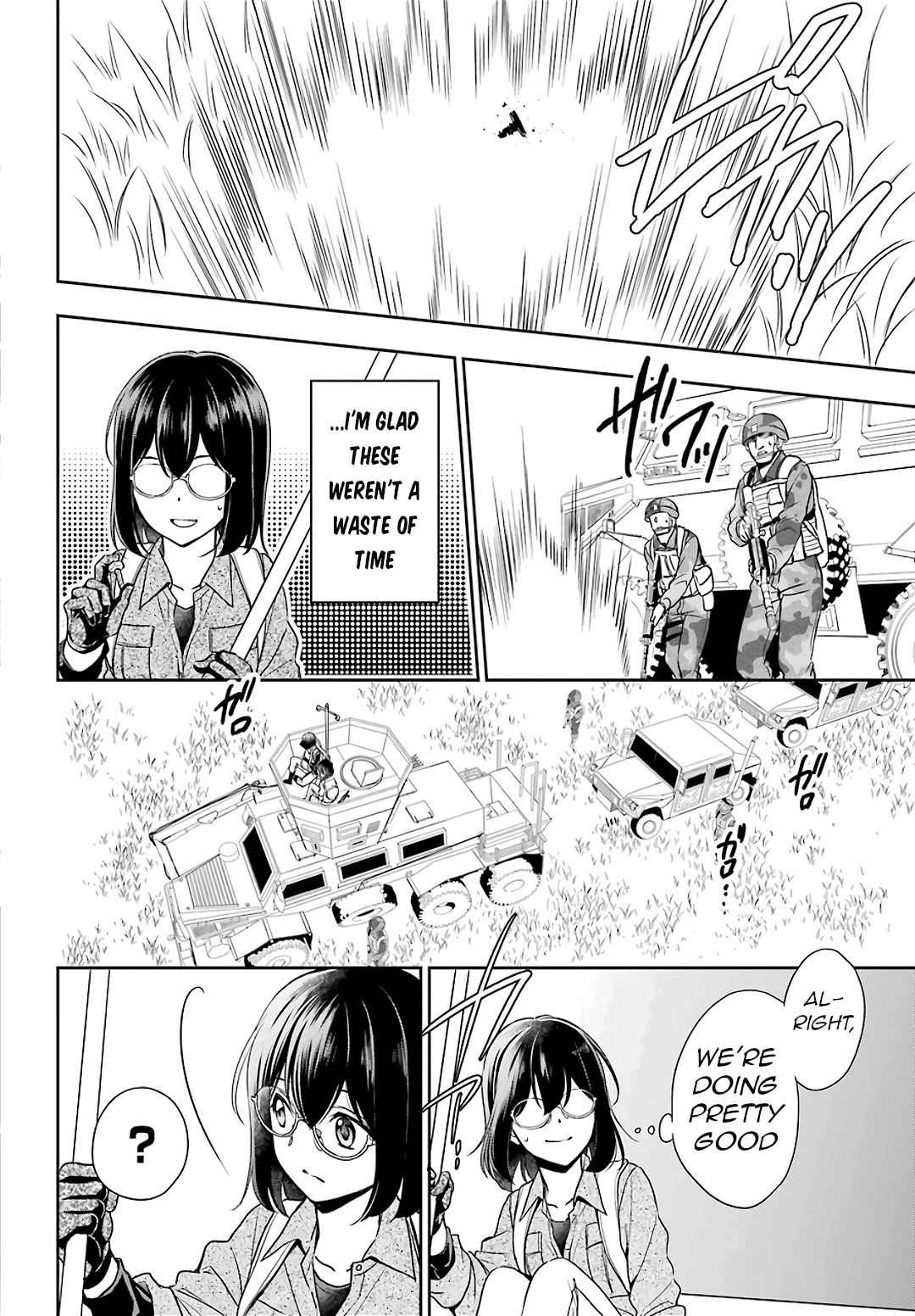 Urasekai Picnic Chapter 28 page 18 - Chapter 28: The Operation to Rescue the US Forces at Kisaragi Station V