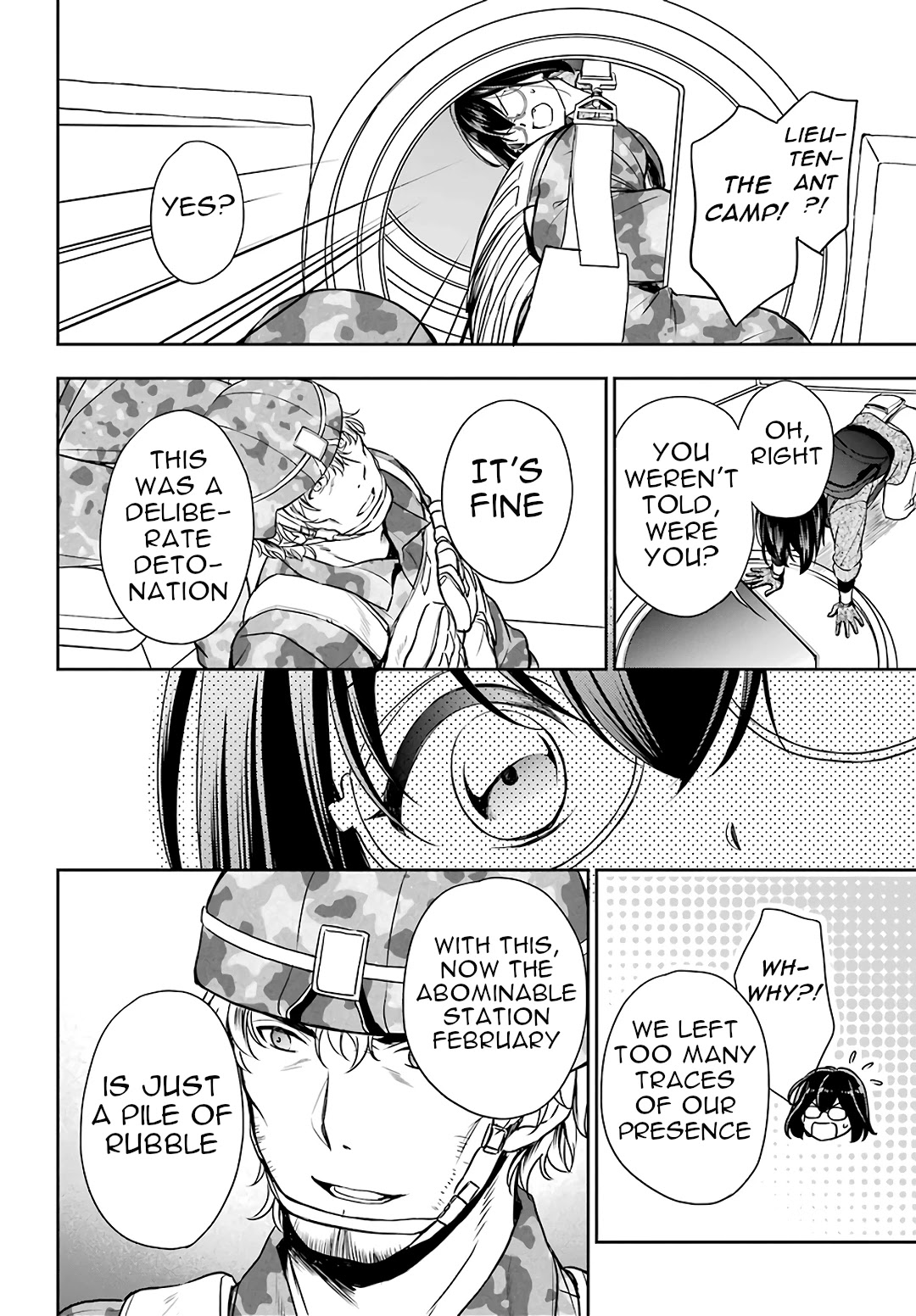 Urasekai Picnic Chapter 28 page 20 - Chapter 28: The Operation to Rescue the US Forces at Kisaragi Station V