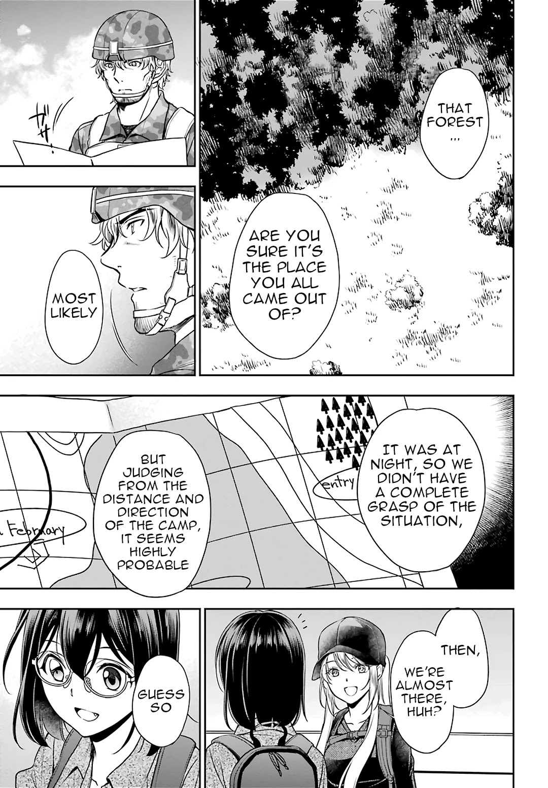 Urasekai Picnic Chapter 28 page 23 - Chapter 28: The Operation to Rescue the US Forces at Kisaragi Station V