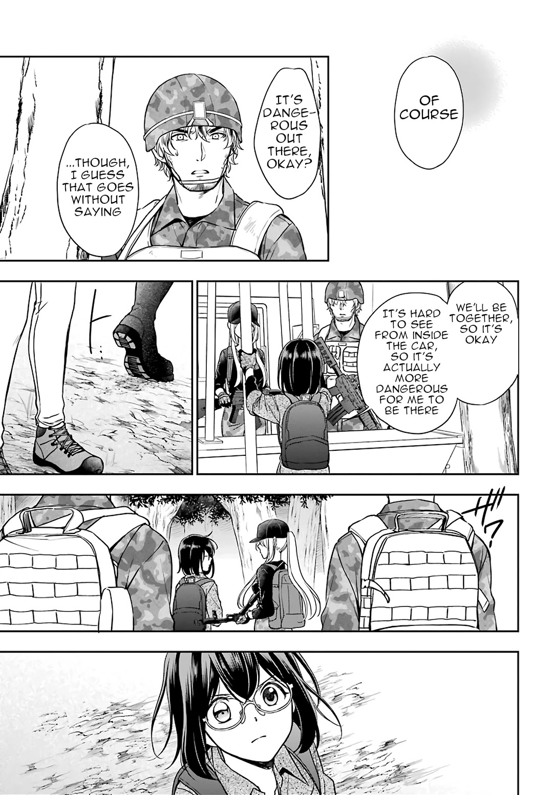 Urasekai Picnic Chapter 29 page 25 - Chapter 29: The Operation to Rescue the US Forces at Kisaragi Station VI