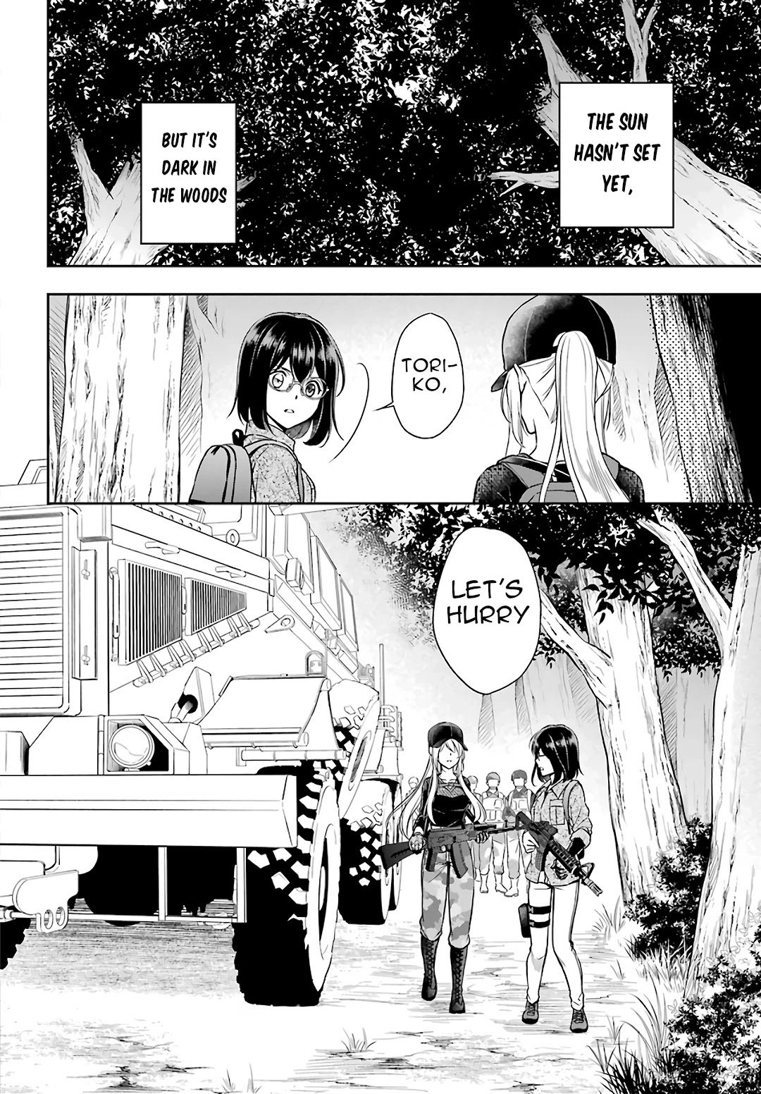 Urasekai Picnic Chapter 29 page 26 - Chapter 29: The Operation to Rescue the US Forces at Kisaragi Station VI