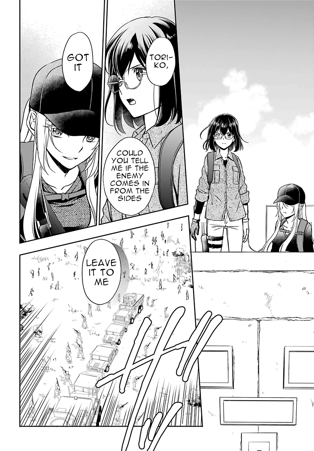 Urasekai Picnic Chapter 29 page 4 - Chapter 29: The Operation to Rescue the US Forces at Kisaragi Station VI
