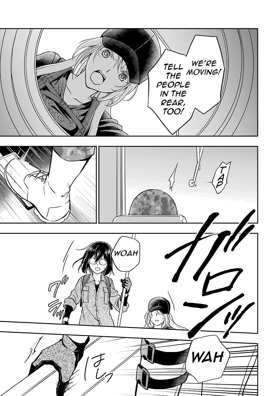 Urasekai Picnic Chapter 29 page 7 - Chapter 29: The Operation to Rescue the US Forces at Kisaragi Station VI