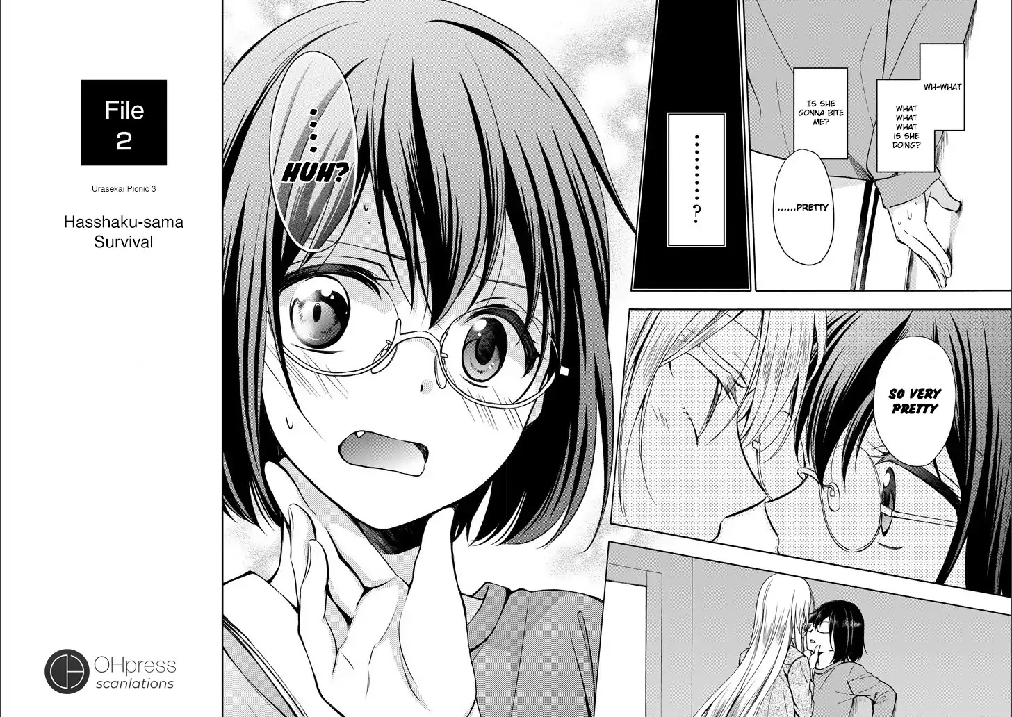 Urasekai Picnic Chapter 3 page 3 - Chapter 3: Hasshaku-sama Survival