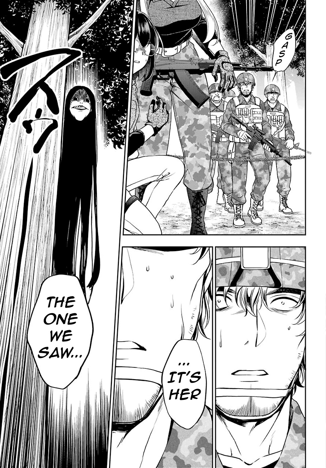 Urasekai Picnic Chapter 30 page 16 - Chapter 30: The Operation to Rescue the US Forces at Kisaragi Station VII