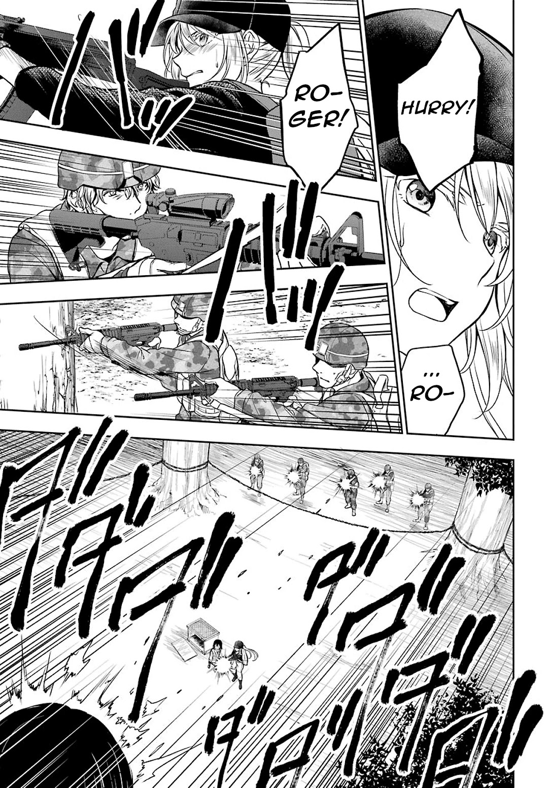 Urasekai Picnic Chapter 30 page 18 - Chapter 30: The Operation to Rescue the US Forces at Kisaragi Station VII