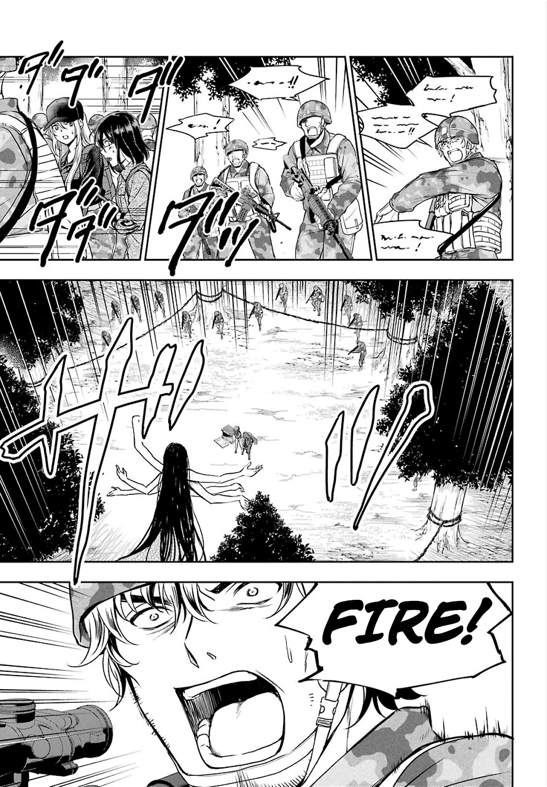 Urasekai Picnic Chapter 30 page 23 - Chapter 30: The Operation to Rescue the US Forces at Kisaragi Station VII