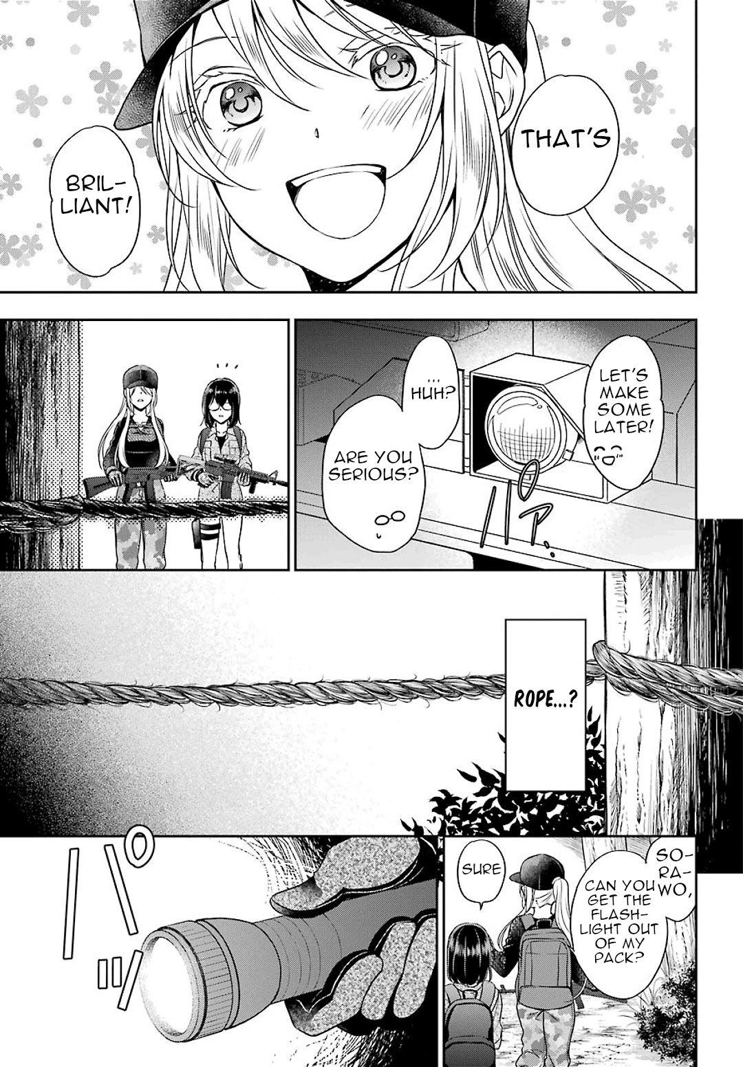 Urasekai Picnic Chapter 30 page 3 - Chapter 30: The Operation to Rescue the US Forces at Kisaragi Station VII
