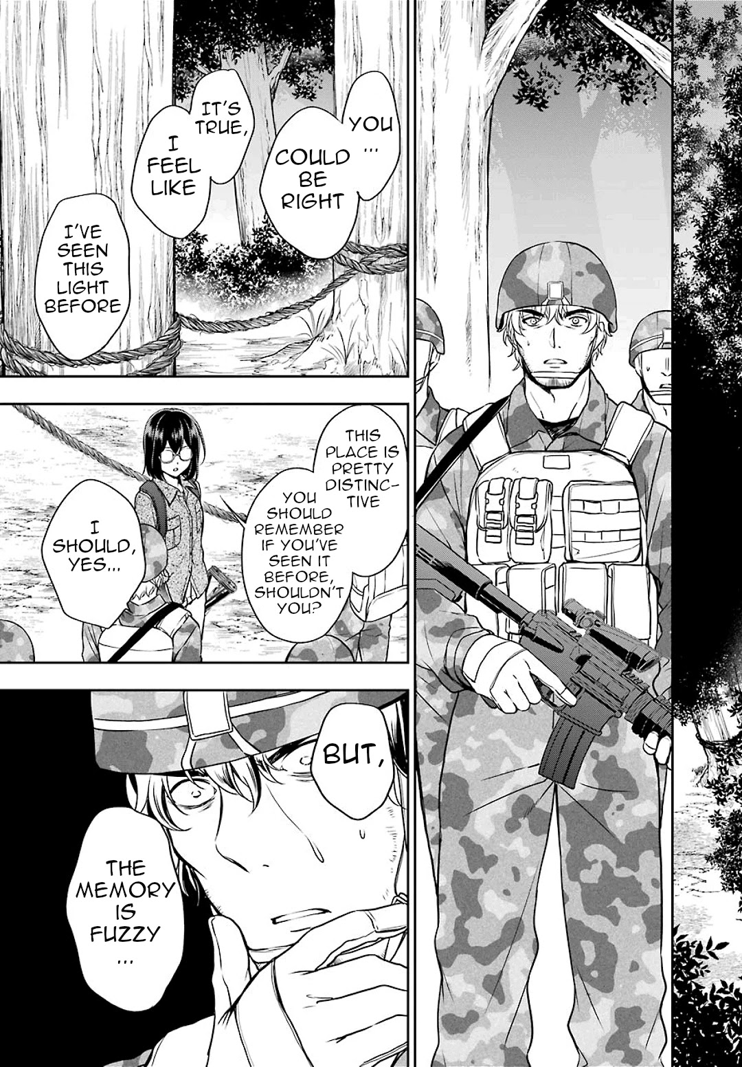 Urasekai Picnic Chapter 30 page 7 - Chapter 30: The Operation to Rescue the US Forces at Kisaragi Station VII