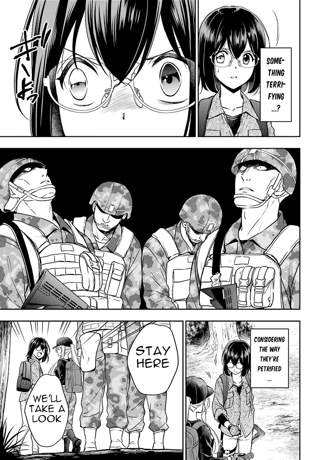 Urasekai Picnic Chapter 30 page 9 - Chapter 30: The Operation to Rescue the US Forces at Kisaragi Station VII