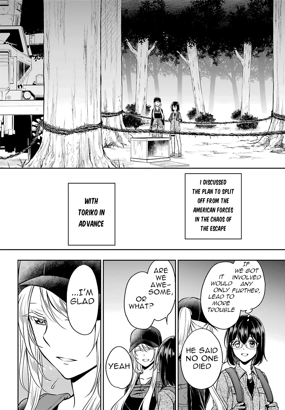 Urasekai Picnic Chapter 31 page 21 - Chapter 31: The Operation to Rescue the US Forces at Kisaragi Station VIII