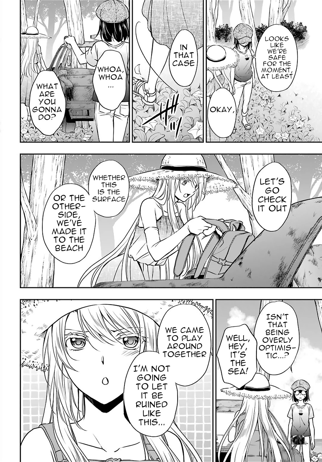 Urasekai Picnic Chapter 33 page 2 - Chapter 33: Resort Night at the Beach of the End II