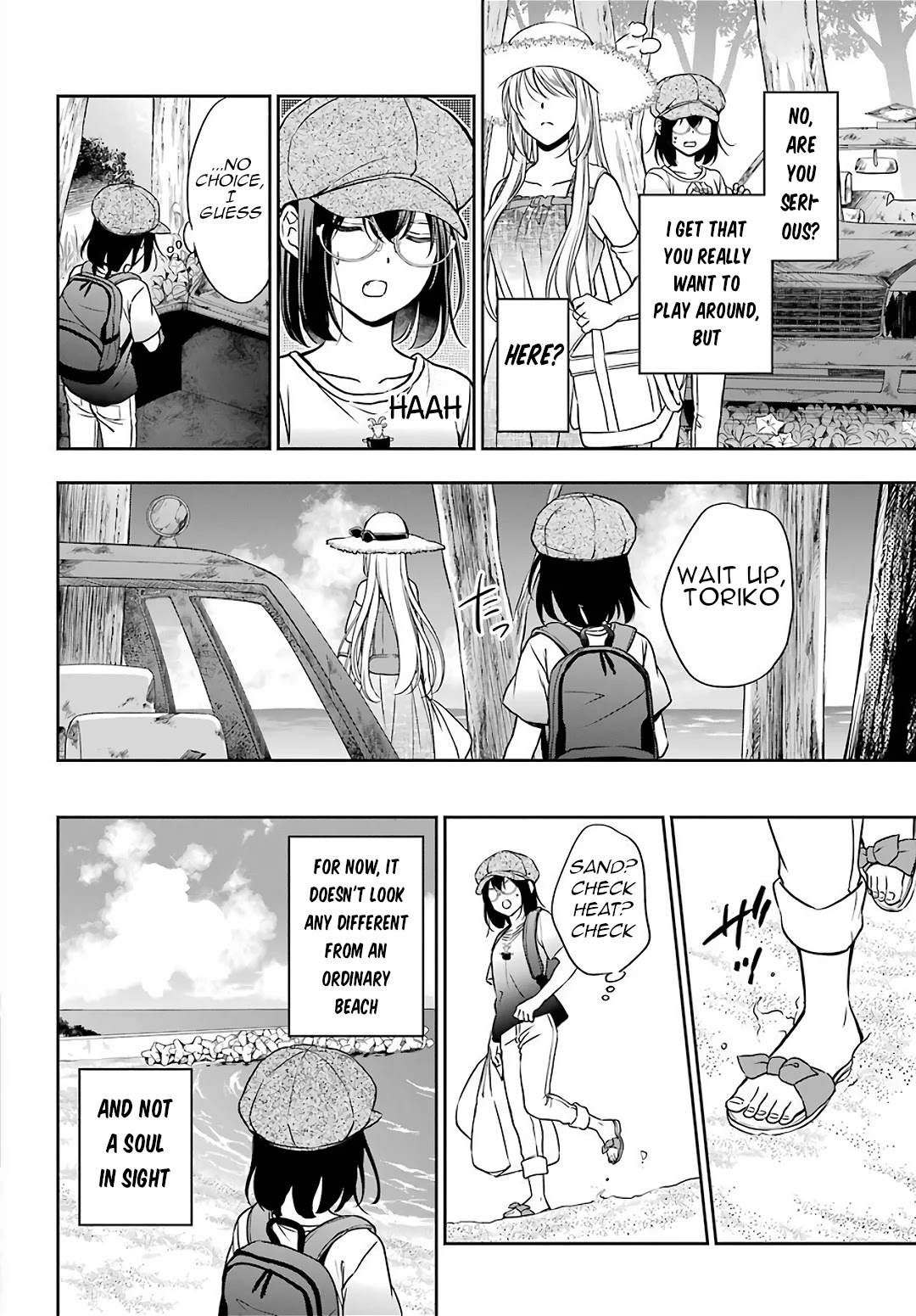 Urasekai Picnic Chapter 33 page 4 - Chapter 33: Resort Night at the Beach of the End II