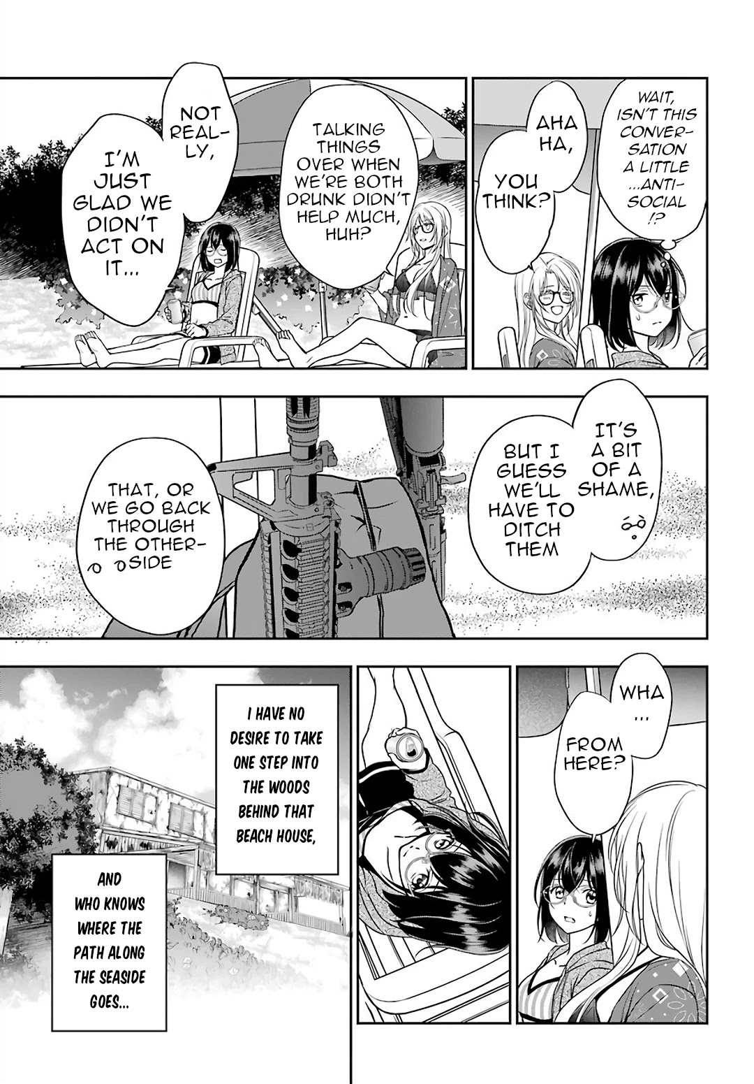 Urasekai Picnic Chapter 34 page 10 - Chapter 34: Resort Night at the Beach of the End III