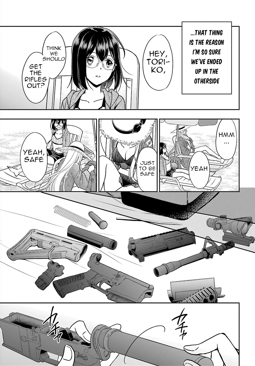 Urasekai Picnic Chapter 34 page 6 - Chapter 34: Resort Night at the Beach of the End III