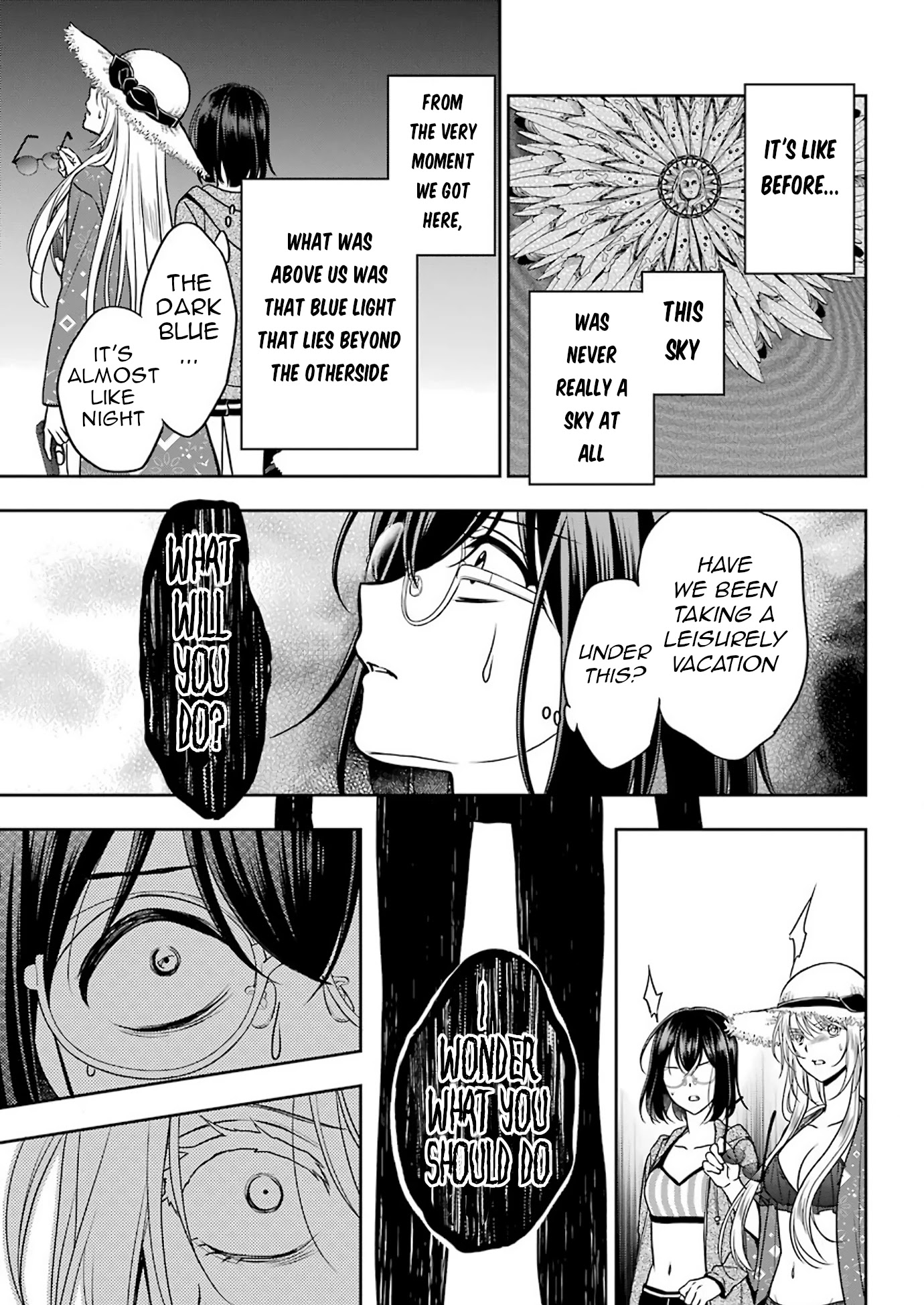 Urasekai Picnic Chapter 35 page 23 - Chapter 35: Resort Night at the Beach of the End IV
