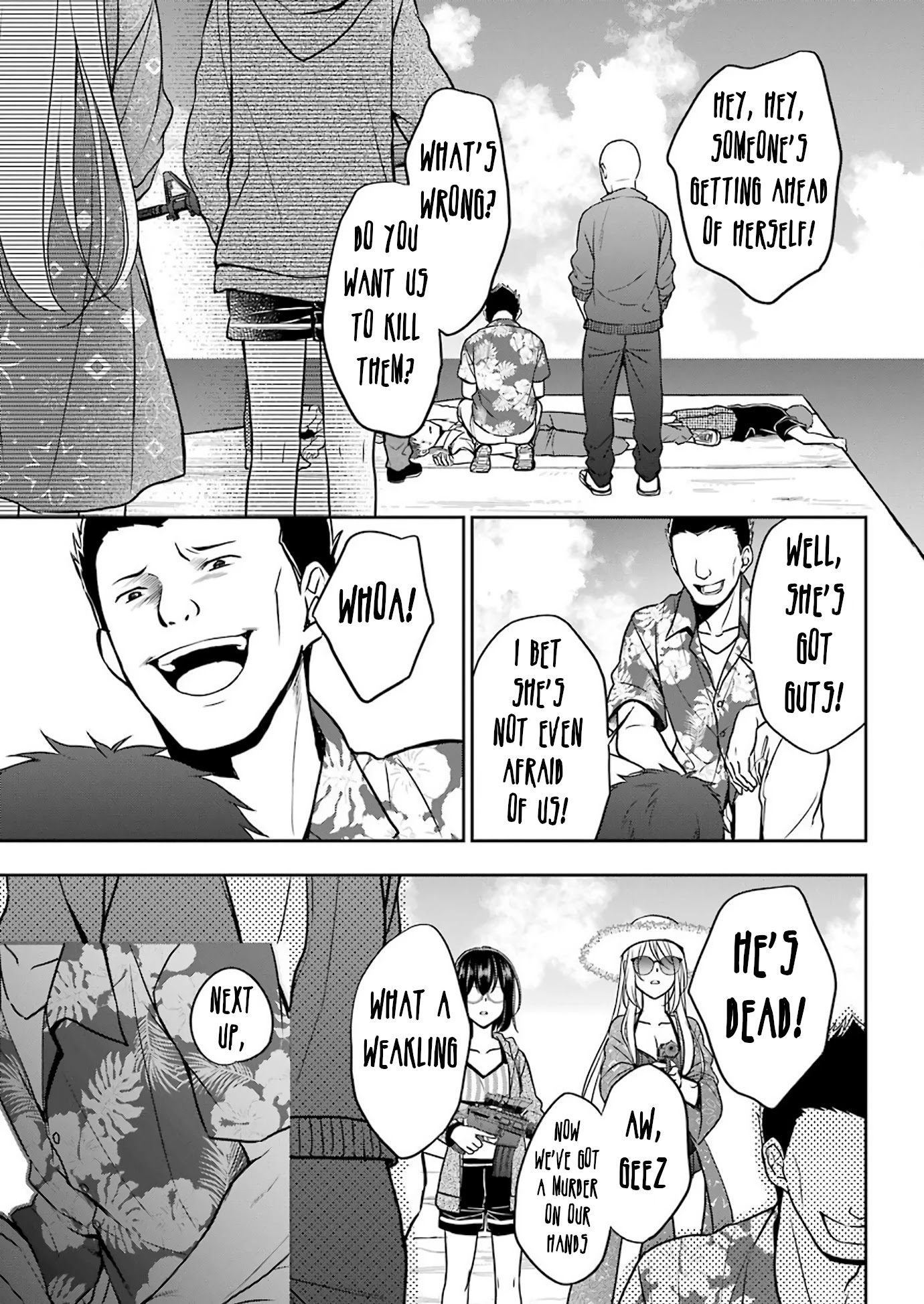 Urasekai Picnic Chapter 35 page 7 - Chapter 35: Resort Night at the Beach of the End IV