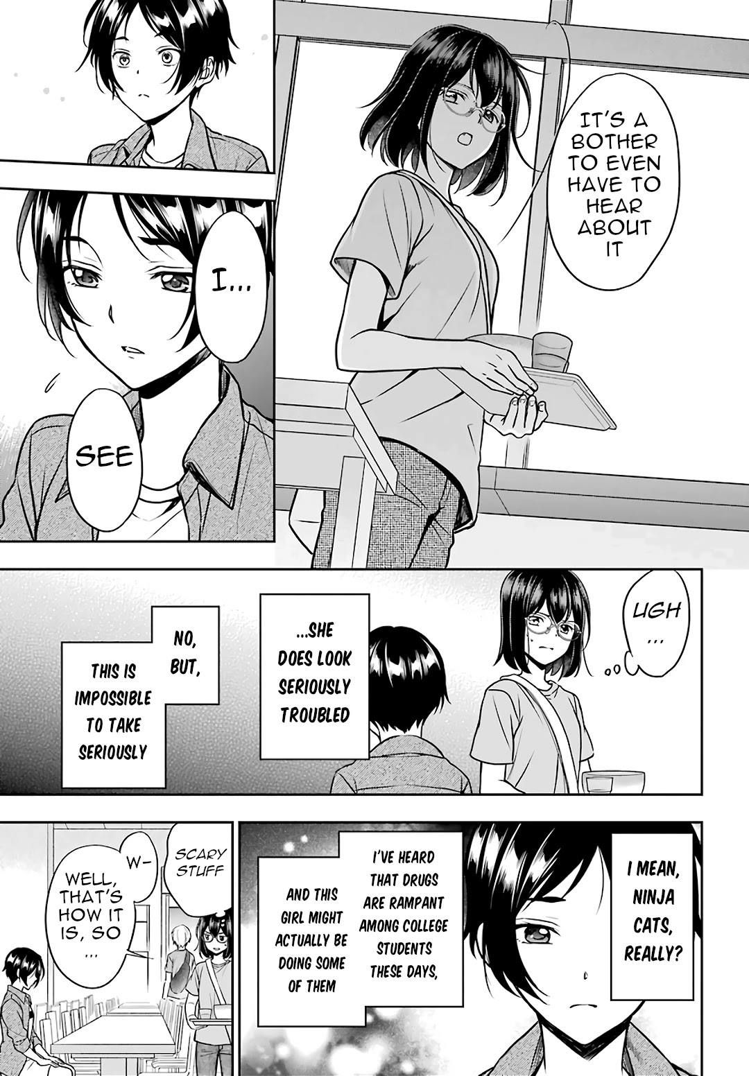 Urasekai Picnic Chapter 37 page 17 - Chapter 37: Attack of the Ninja Cats I