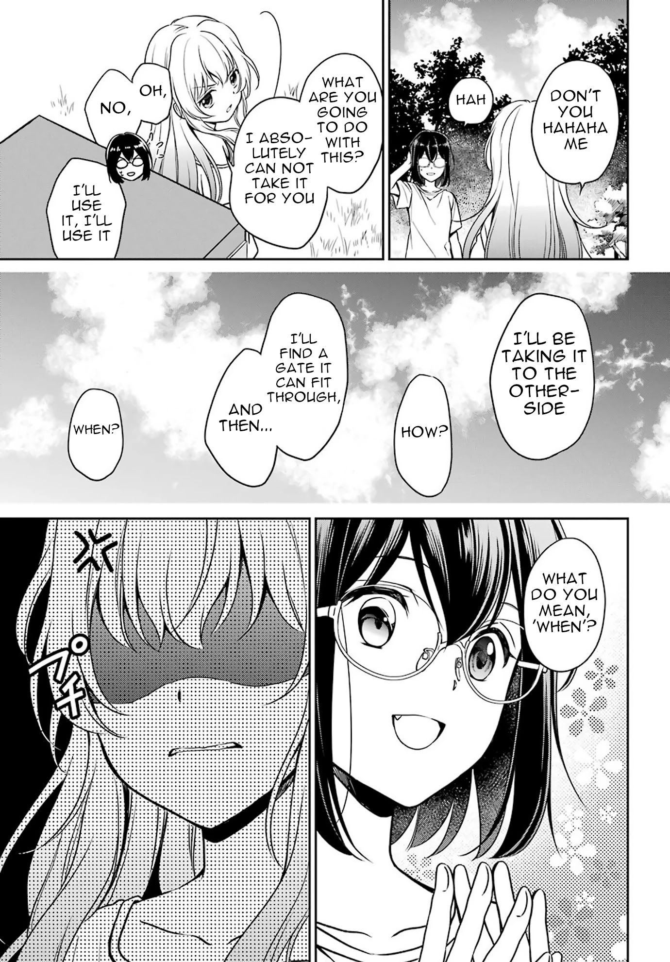 Urasekai Picnic Chapter 38 page 17 - Chapter 38: Attack of the Ninja Cats II