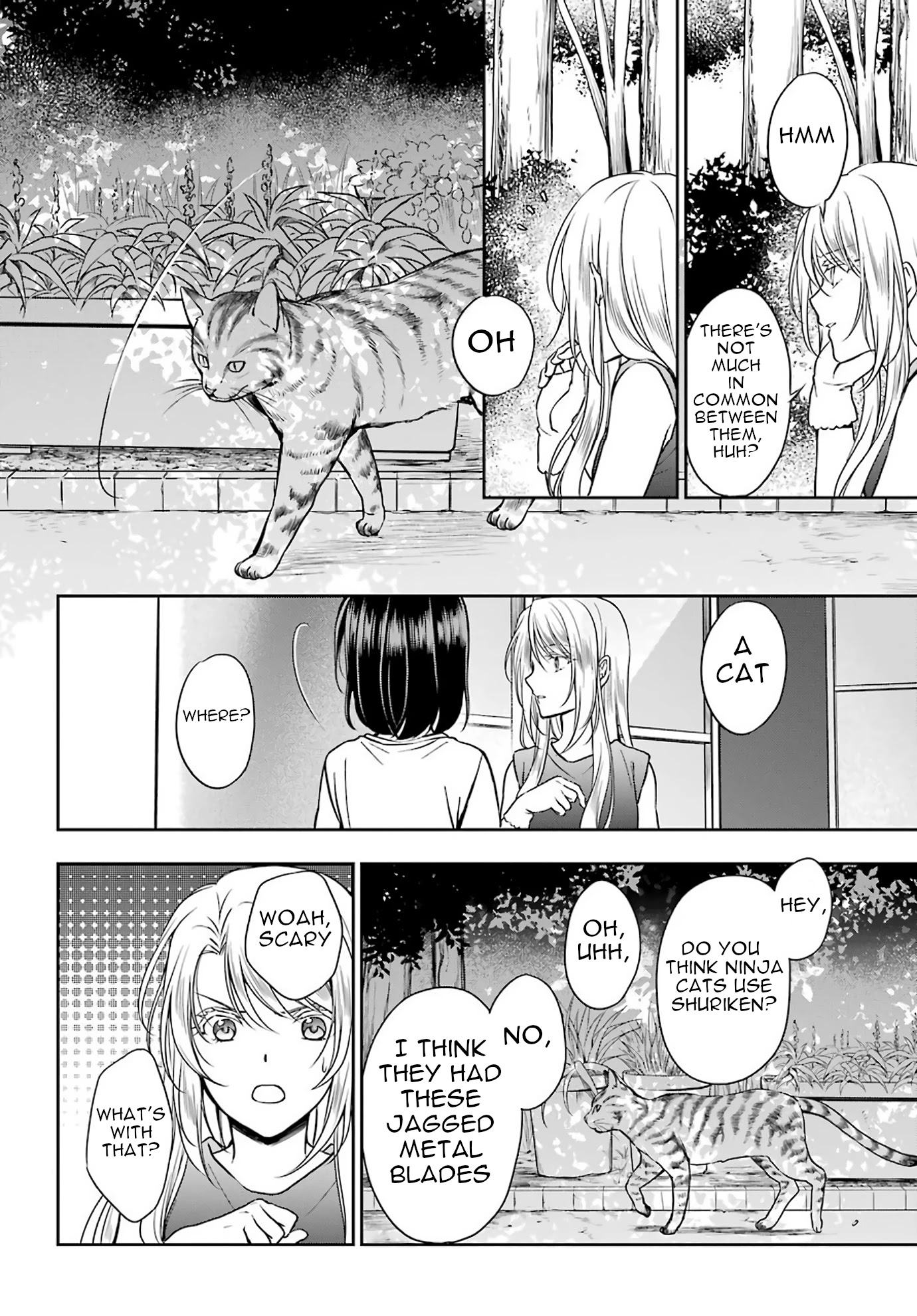Urasekai Picnic Chapter 38 page 22 - Chapter 38: Attack of the Ninja Cats II