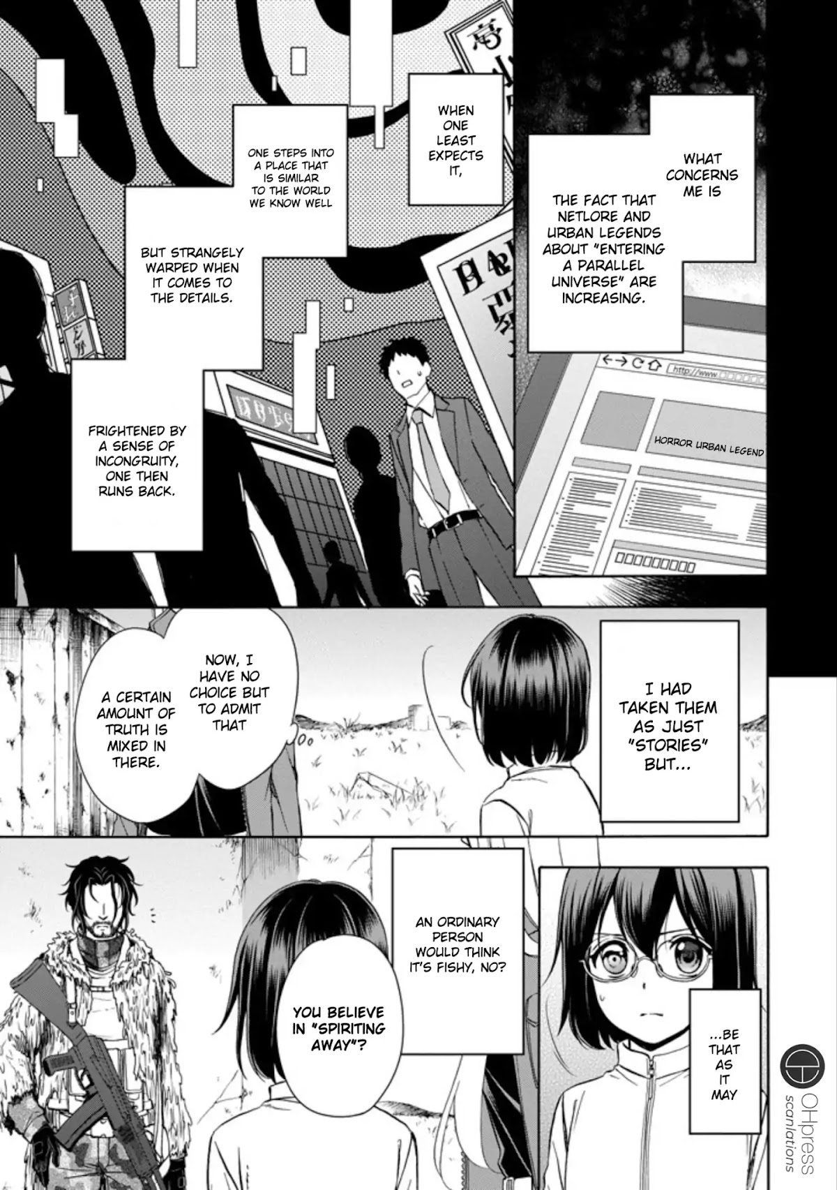 Urasekai Picnic Chapter 4 page 28 - Chapter 4: Hasshaku-sama Survival II
