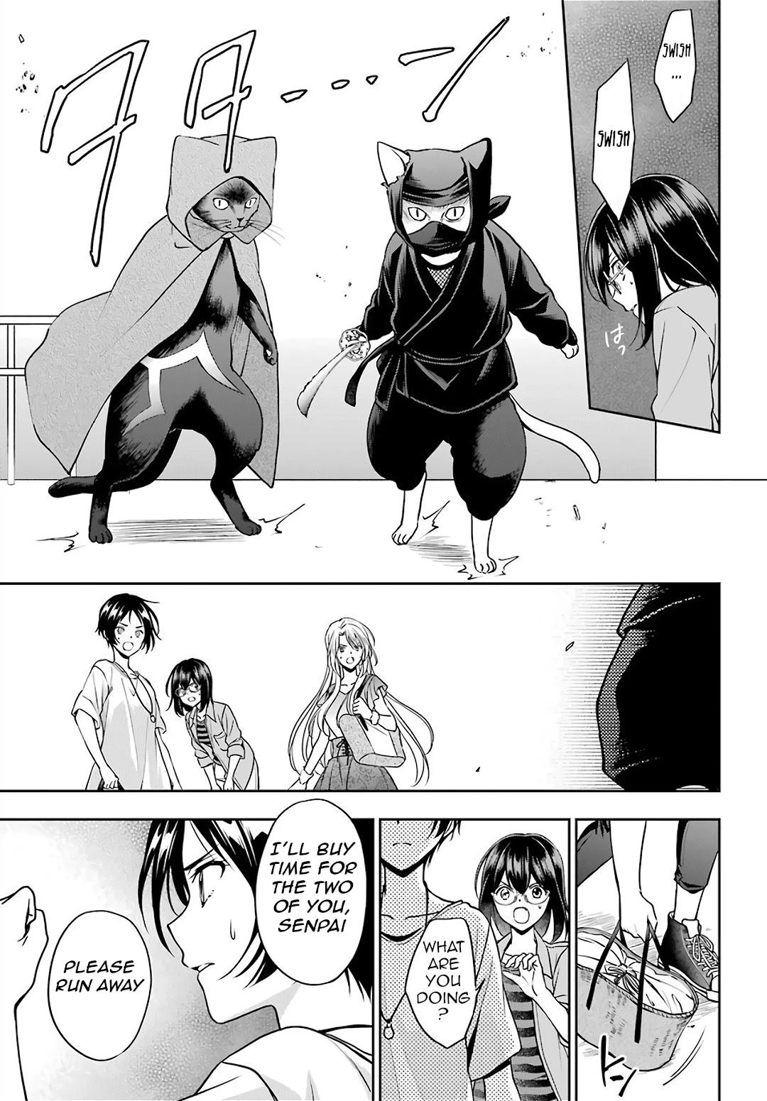 Urasekai Picnic Chapter 40 page 16 - Chapter 40: Attack of the Ninja Cats IV