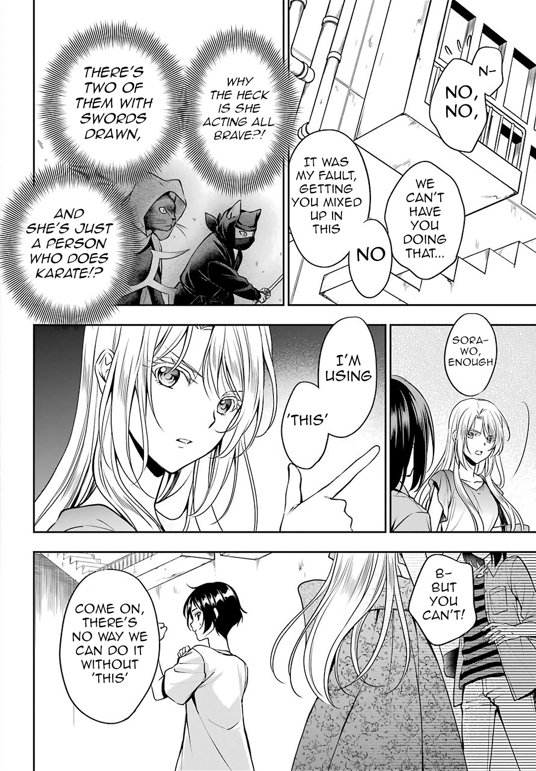 Urasekai Picnic Chapter 40 page 17 - Chapter 40: Attack of the Ninja Cats IV