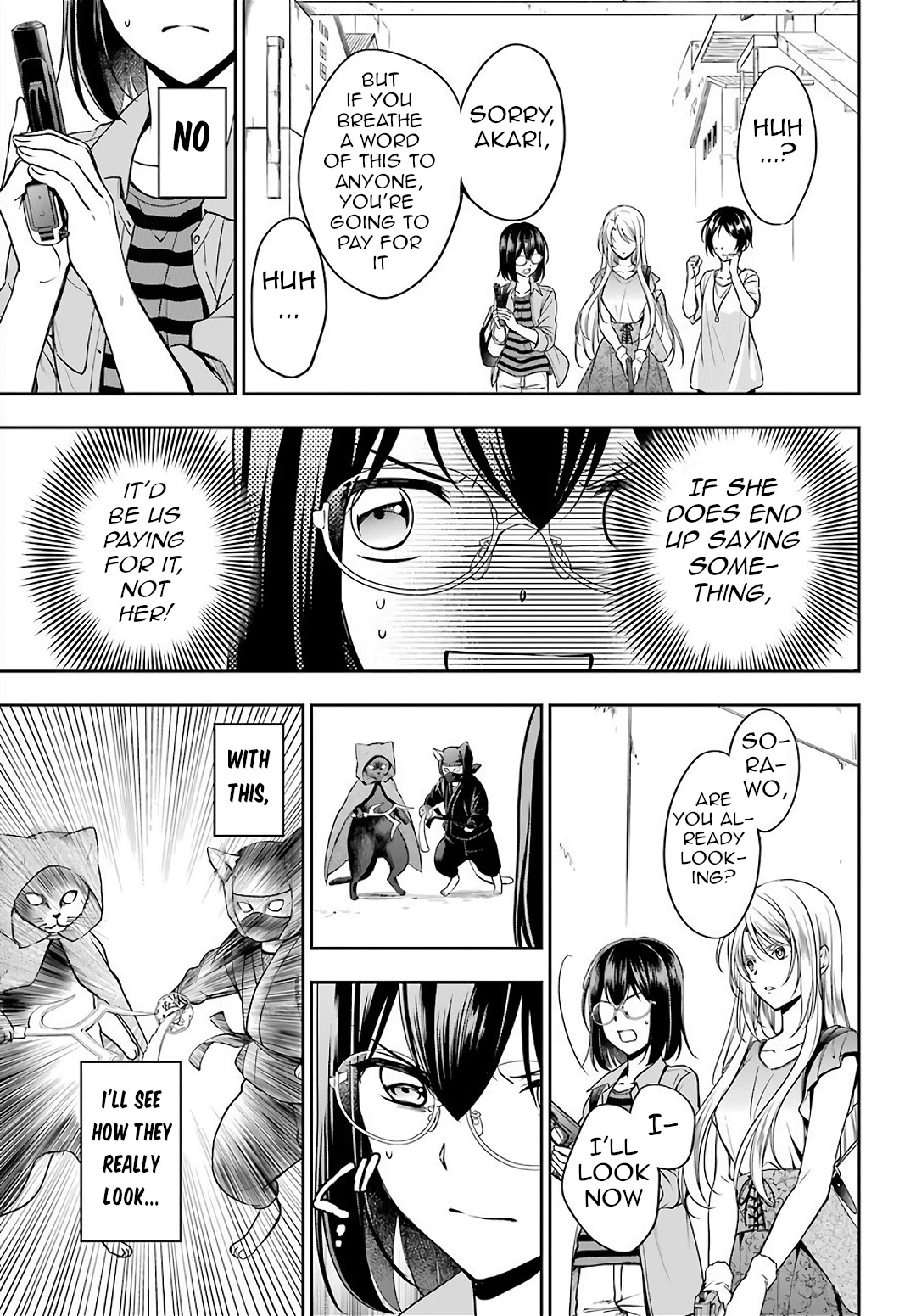 Urasekai Picnic Chapter 40 page 21 - Chapter 40: Attack of the Ninja Cats IV