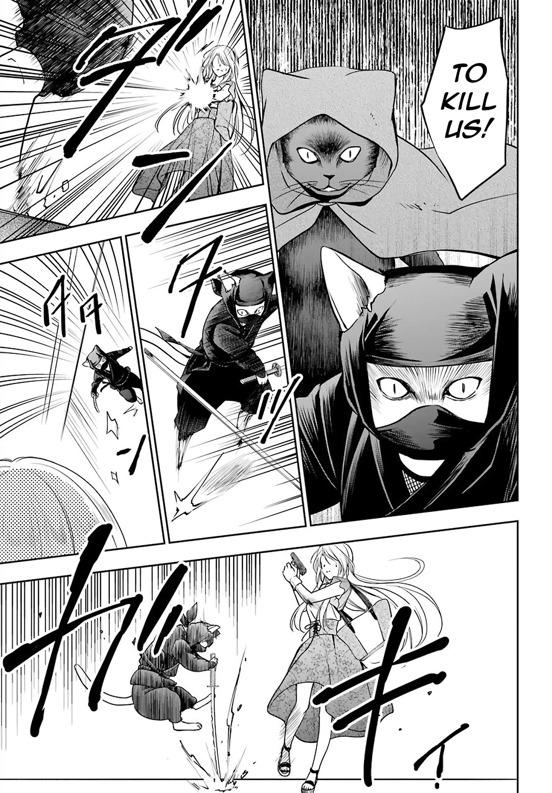 Urasekai Picnic Chapter 40 page 23 - Chapter 40: Attack of the Ninja Cats IV