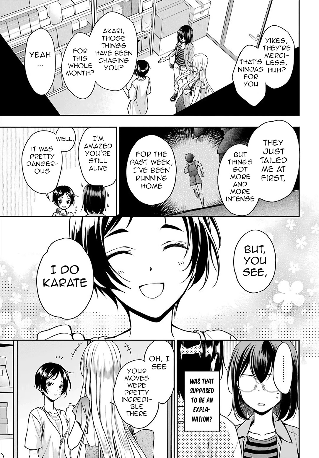 Urasekai Picnic Chapter 40 page 9 - Chapter 40: Attack of the Ninja Cats IV