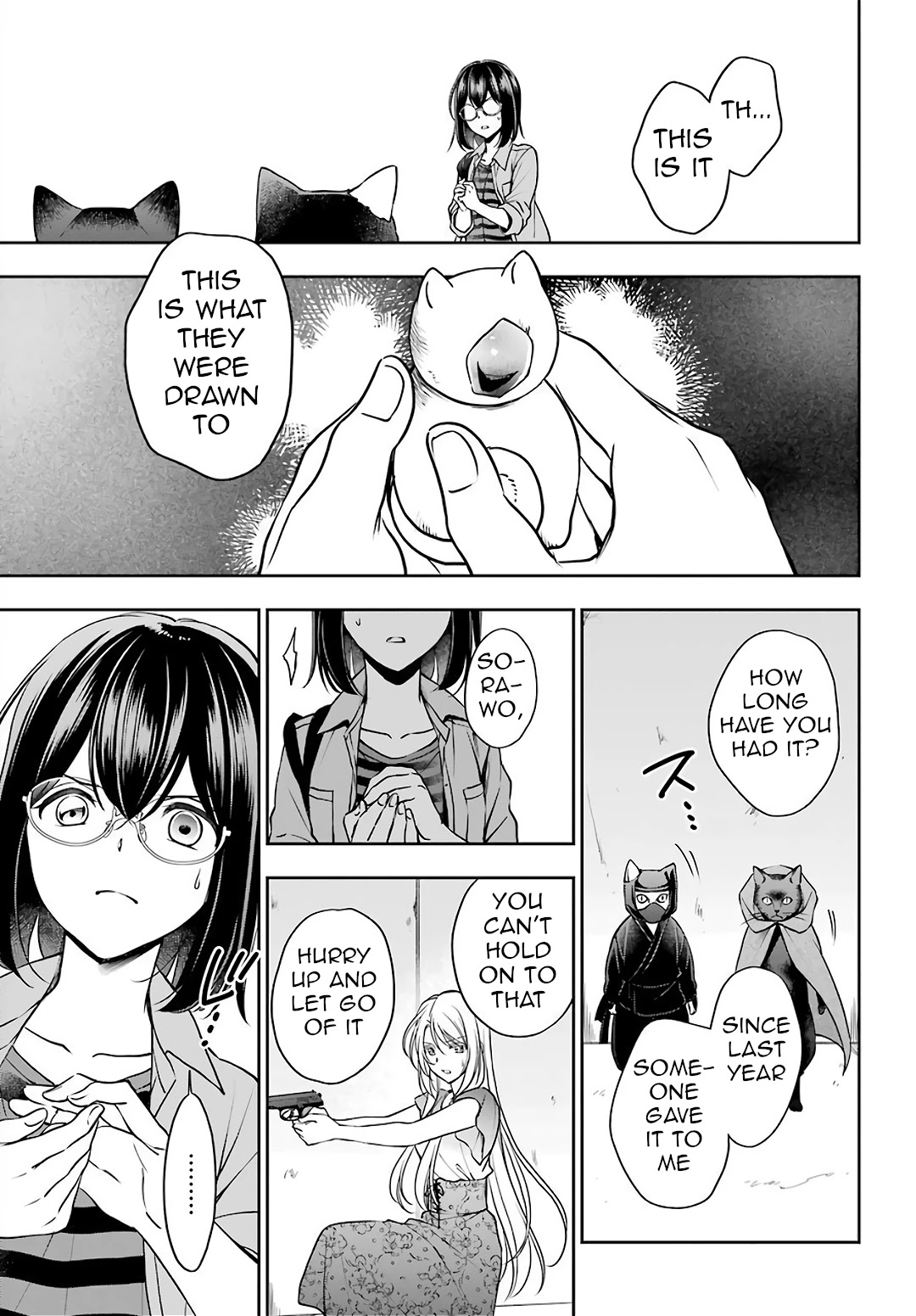 Urasekai Picnic Chapter 41 page 11 - Chapter 41: Attack of the Ninja Cats V