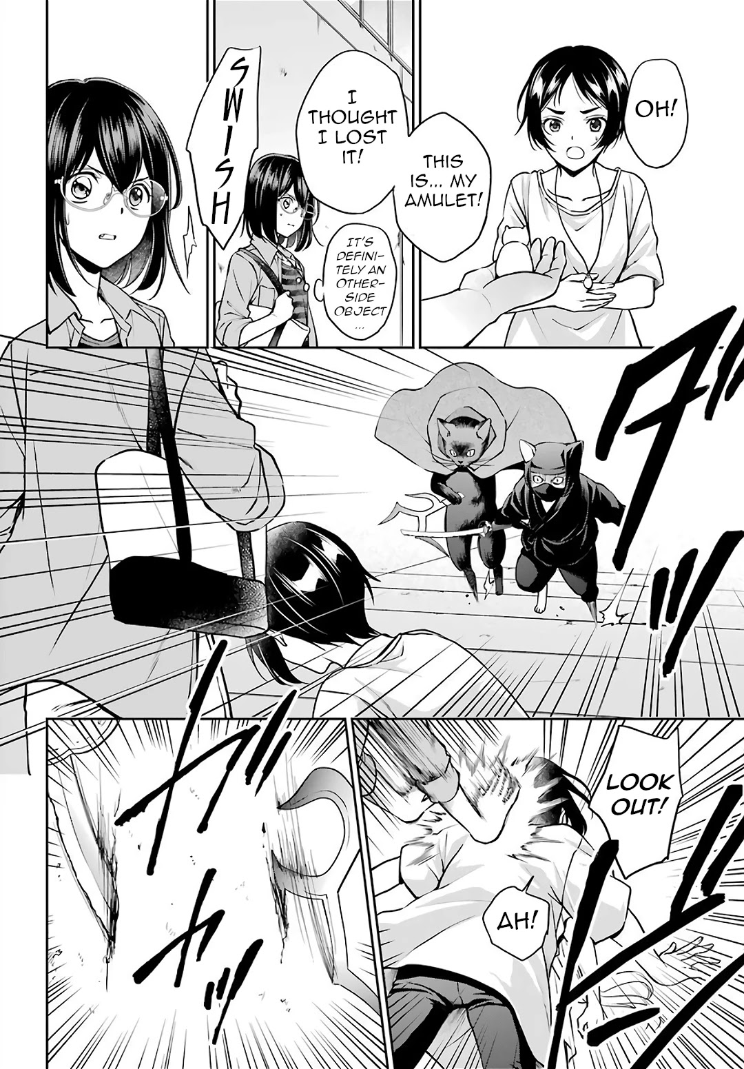 Urasekai Picnic Chapter 41 page 8 - Chapter 41: Attack of the Ninja Cats V
