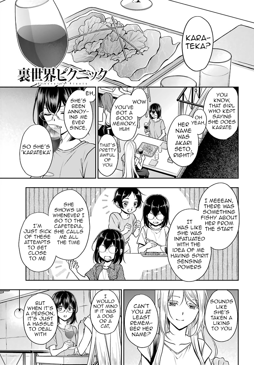Urasekai Picnic Chapter 42 page 1 - Chapter 42: Little Bird in a Box I