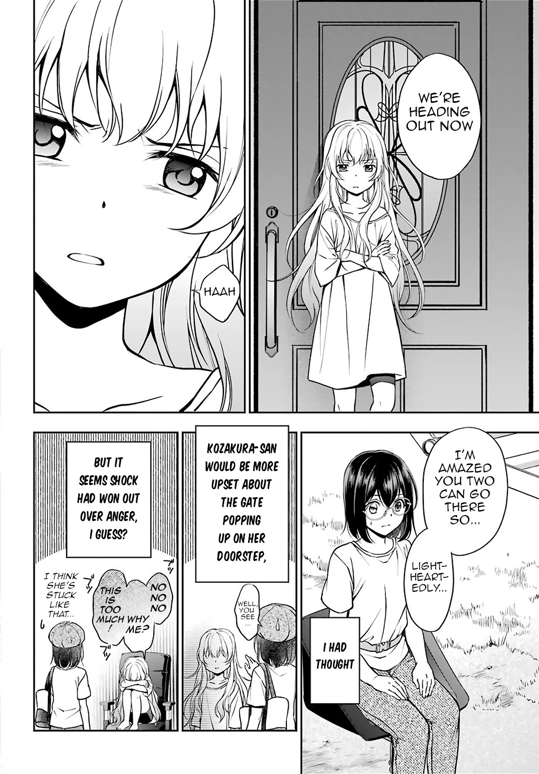 Urasekai Picnic Chapter 42 page 14 - Chapter 42: Little Bird in a Box I