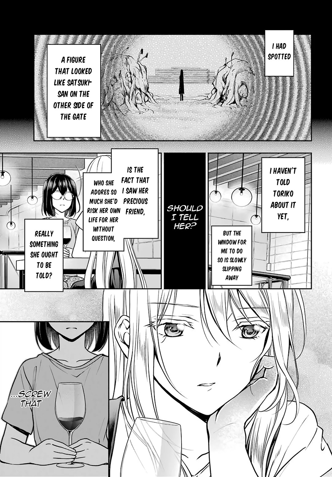 Urasekai Picnic Chapter 42 page 9 - Chapter 42: Little Bird in a Box I