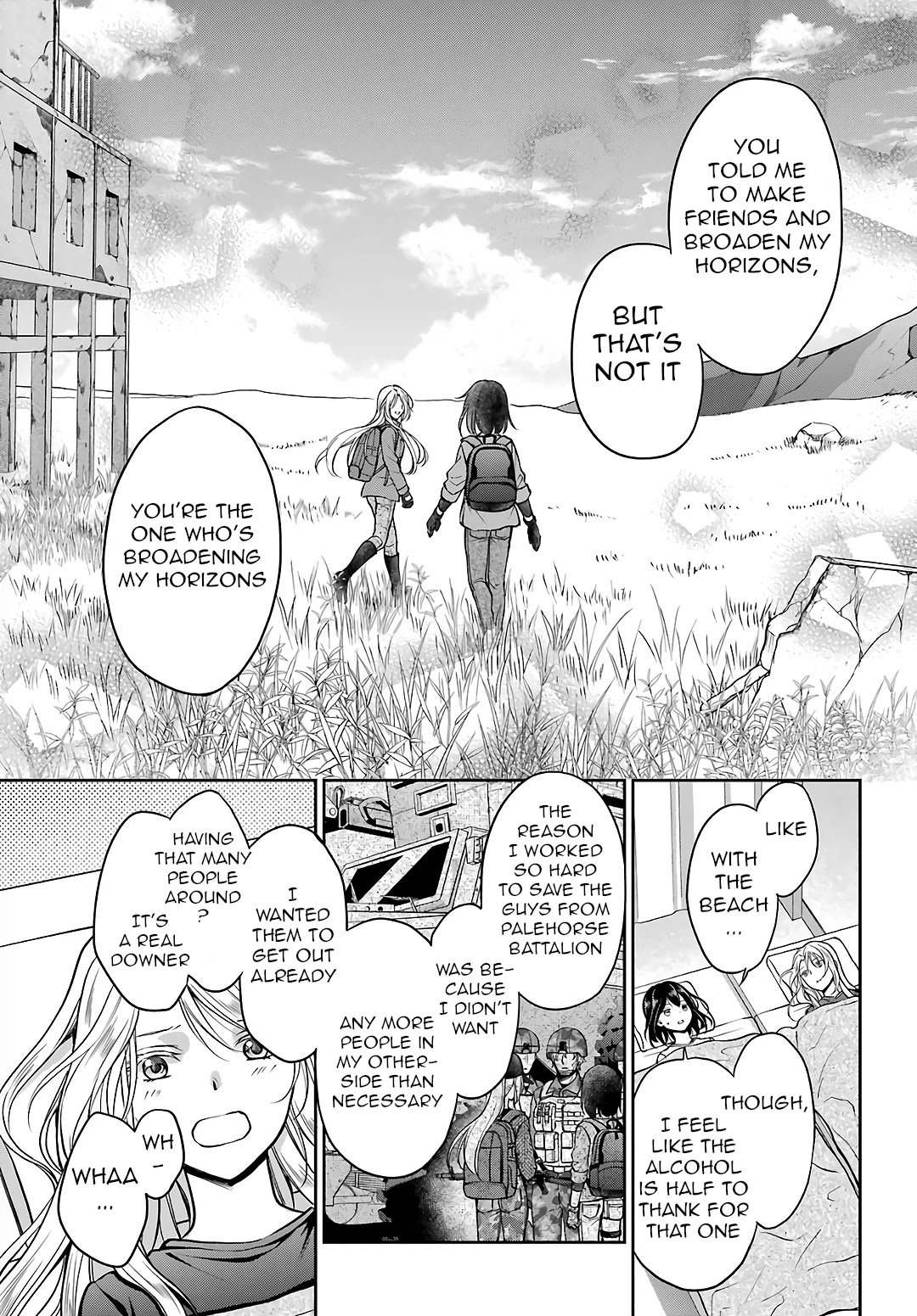 Urasekai Picnic Chapter 47 page 23 - Chapter 47: Little Bird in a Box VI