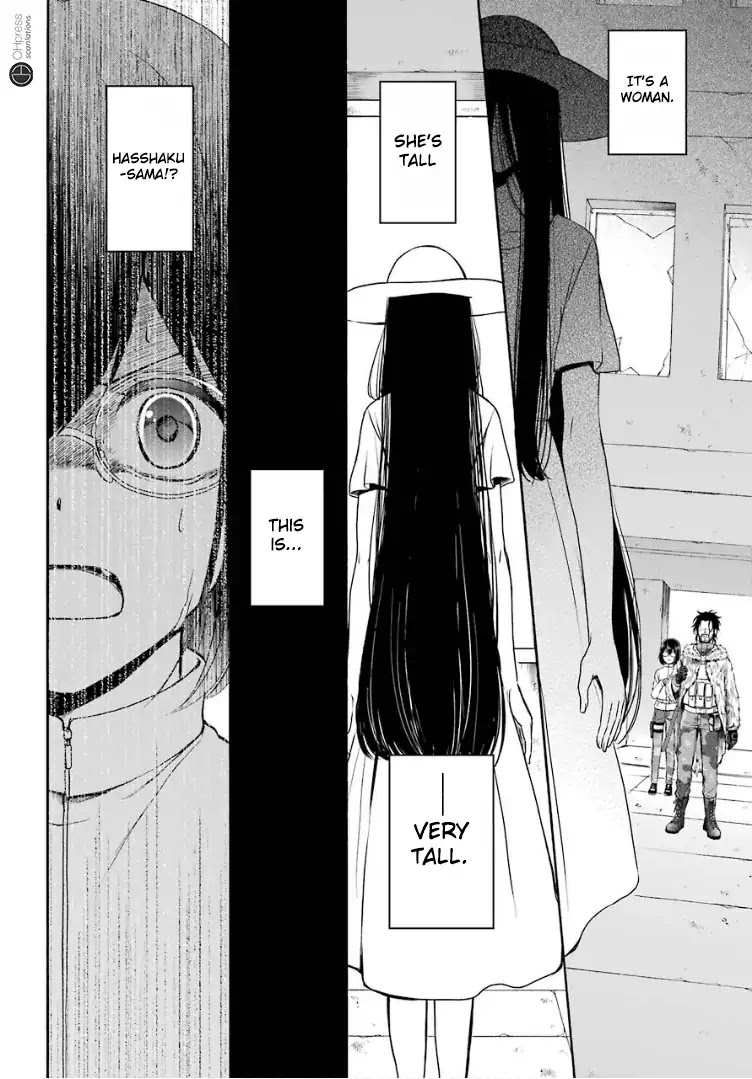 Urasekai Picnic Chapter 5 page 22 - Chapter 5: Hasshaku-sama Survival III
