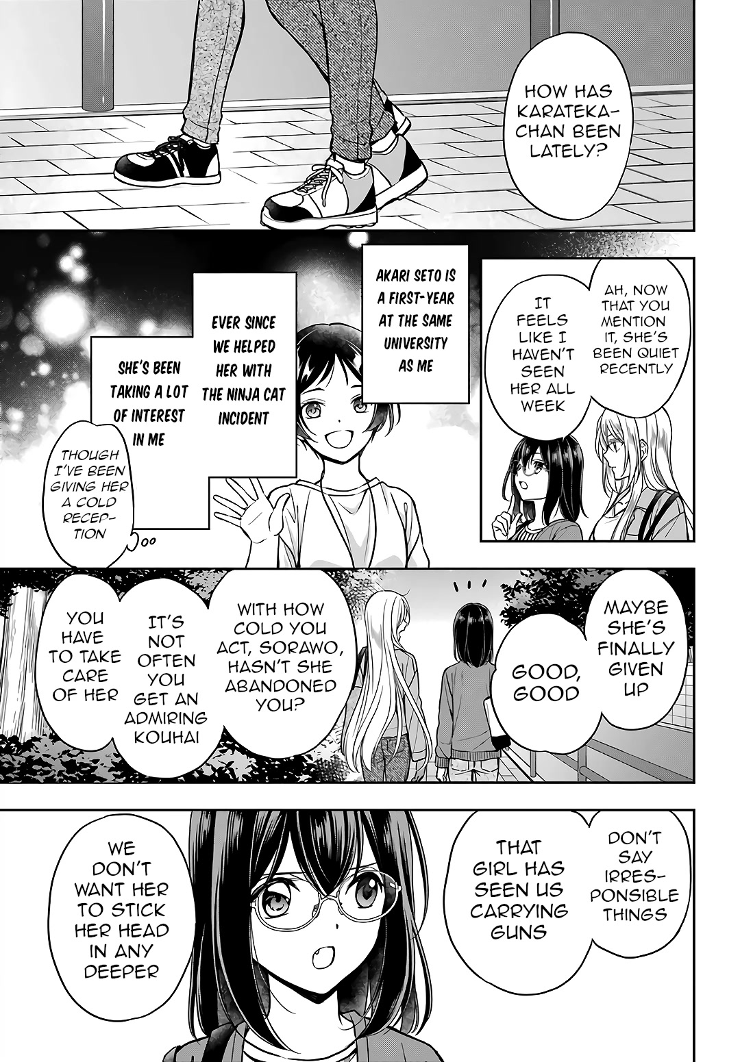 Urasekai Picnic Chapter 51 page 11 - Chapter 51: Sannuki-san and Karateka-san I