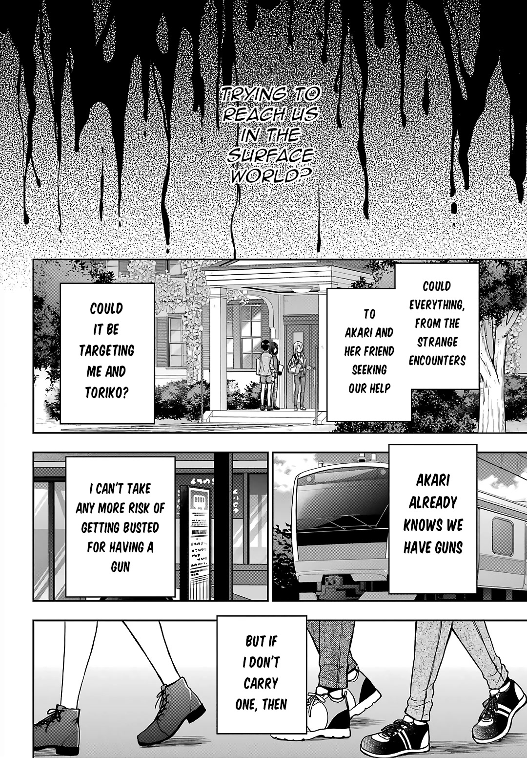 Urasekai Picnic Chapter 51 page 36 - Chapter 51: Sannuki-san and Karateka-san I
