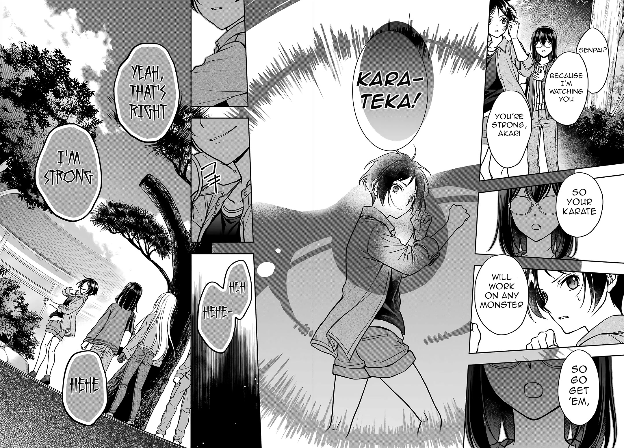 Urasekai Picnic Chapter 53 page 12 - Chapter 53: Sannuki-san and Karateka-san III