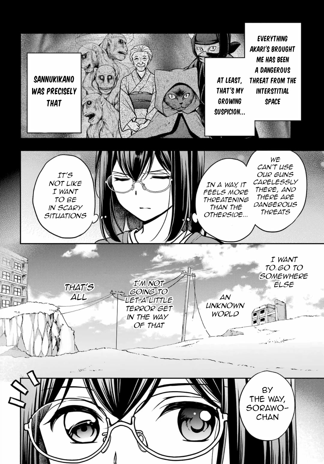 Urasekai Picnic Chapter 54 page 12 - Chapter 54: The Whispered Voice Requires Self-Responsibility I