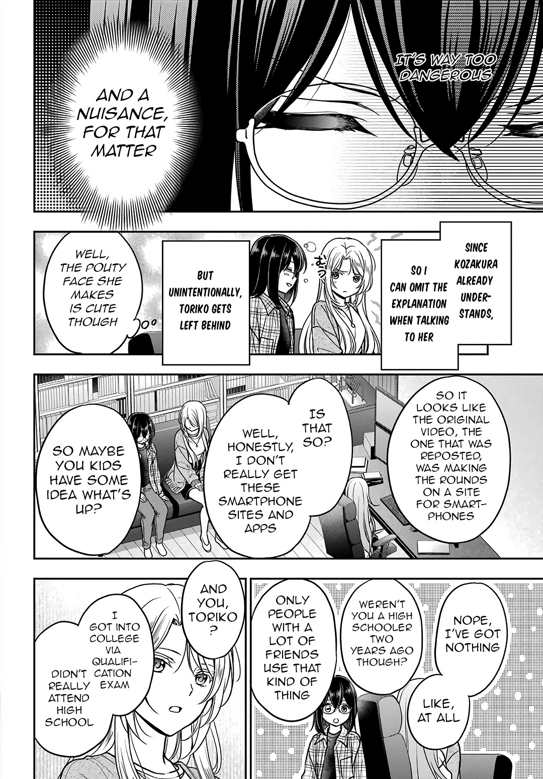 Urasekai Picnic Chapter 55 page 8 - Chapter 55: The Whispered Voice Requires Self-Responsibility II