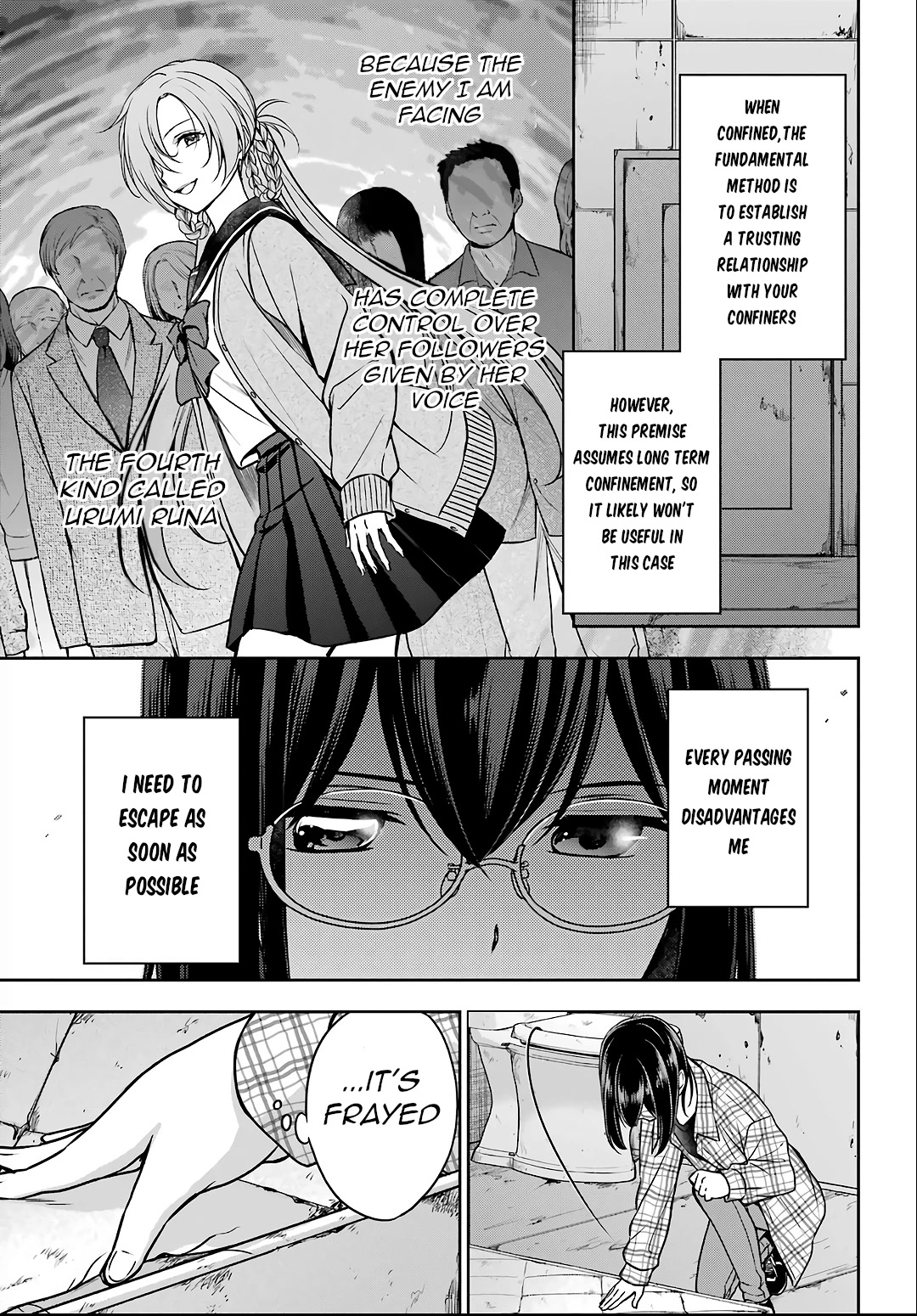 Urasekai Picnic Chapter 57 page 9 - Chapter 57: The Whispered Voice Requires Self-Responsibility IV
