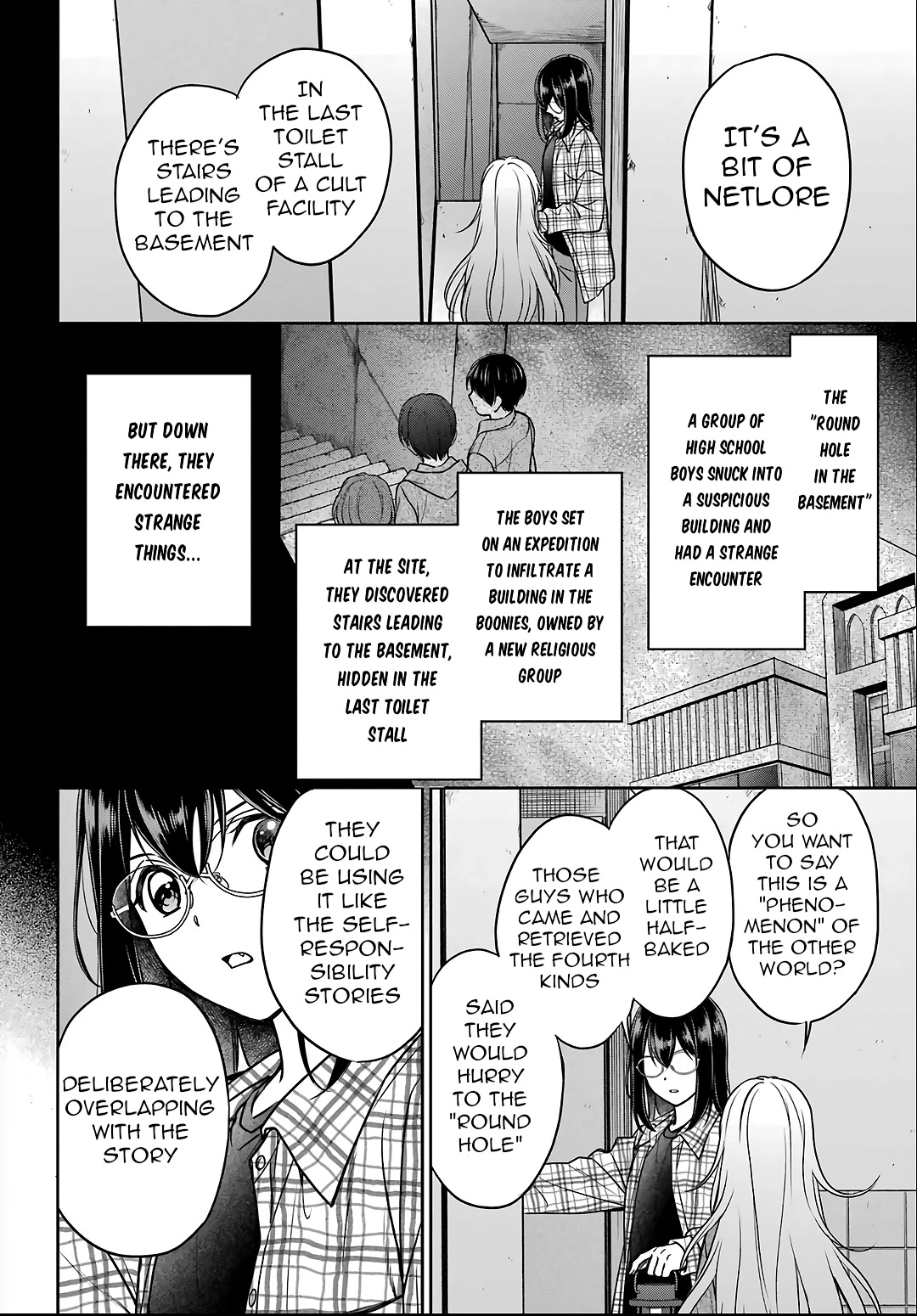 Urasekai Picnic Chapter 58 page 12 - Chapter 58: The Whispered Voice Requires Self-Responsibility V