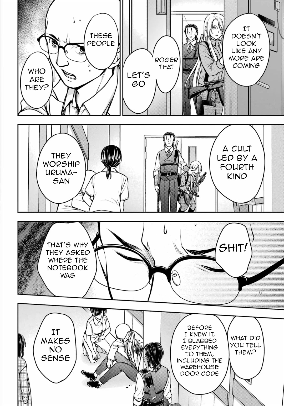 Urasekai Picnic Chapter 60 page 34 - Chapter 60: The Whispered Voice Requires Self-Responsibility VII